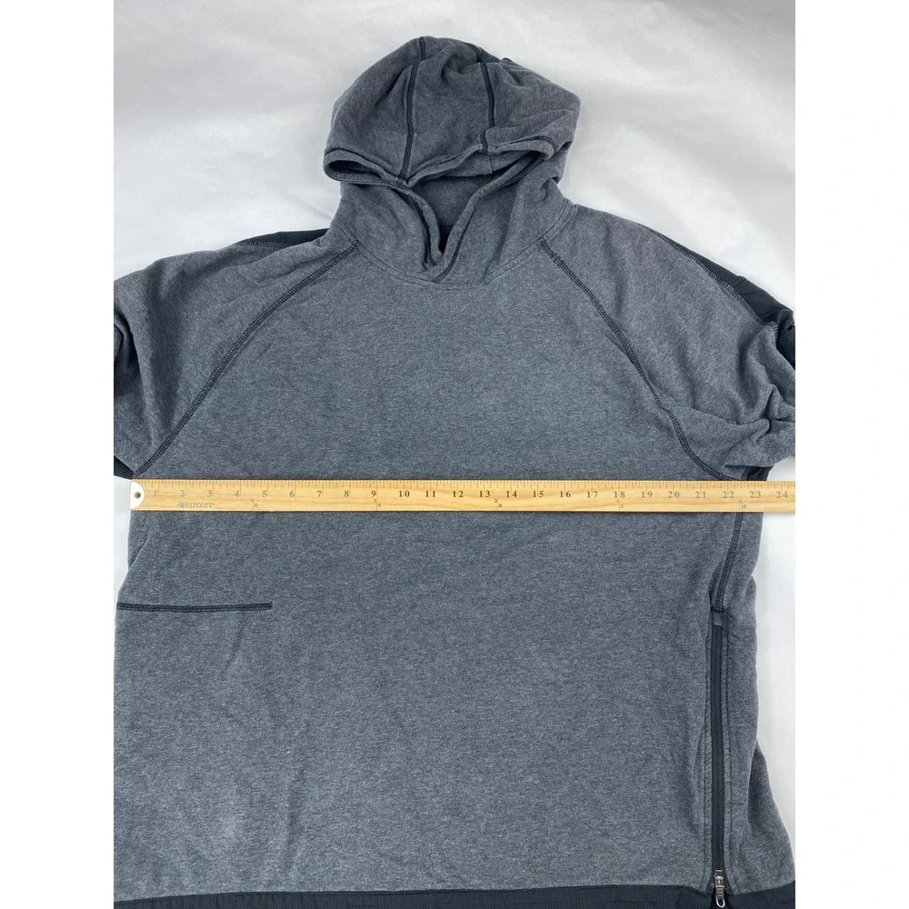 Lululemon Revival Sweatshirt Hoodie Men's Size XL Black Gray - Picture 10 of 11